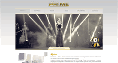 Desktop Screenshot of bandaprime.com.br